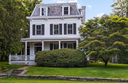 Relocate to a period house in upstate New York