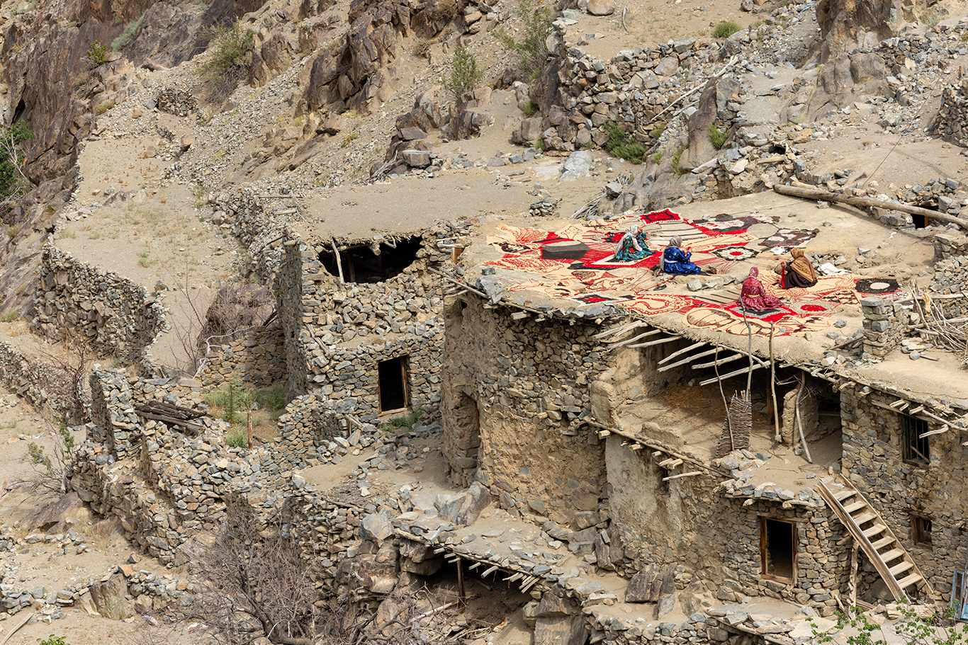 A Himalayan art biennale reinvigorates ancient crafts in the sky