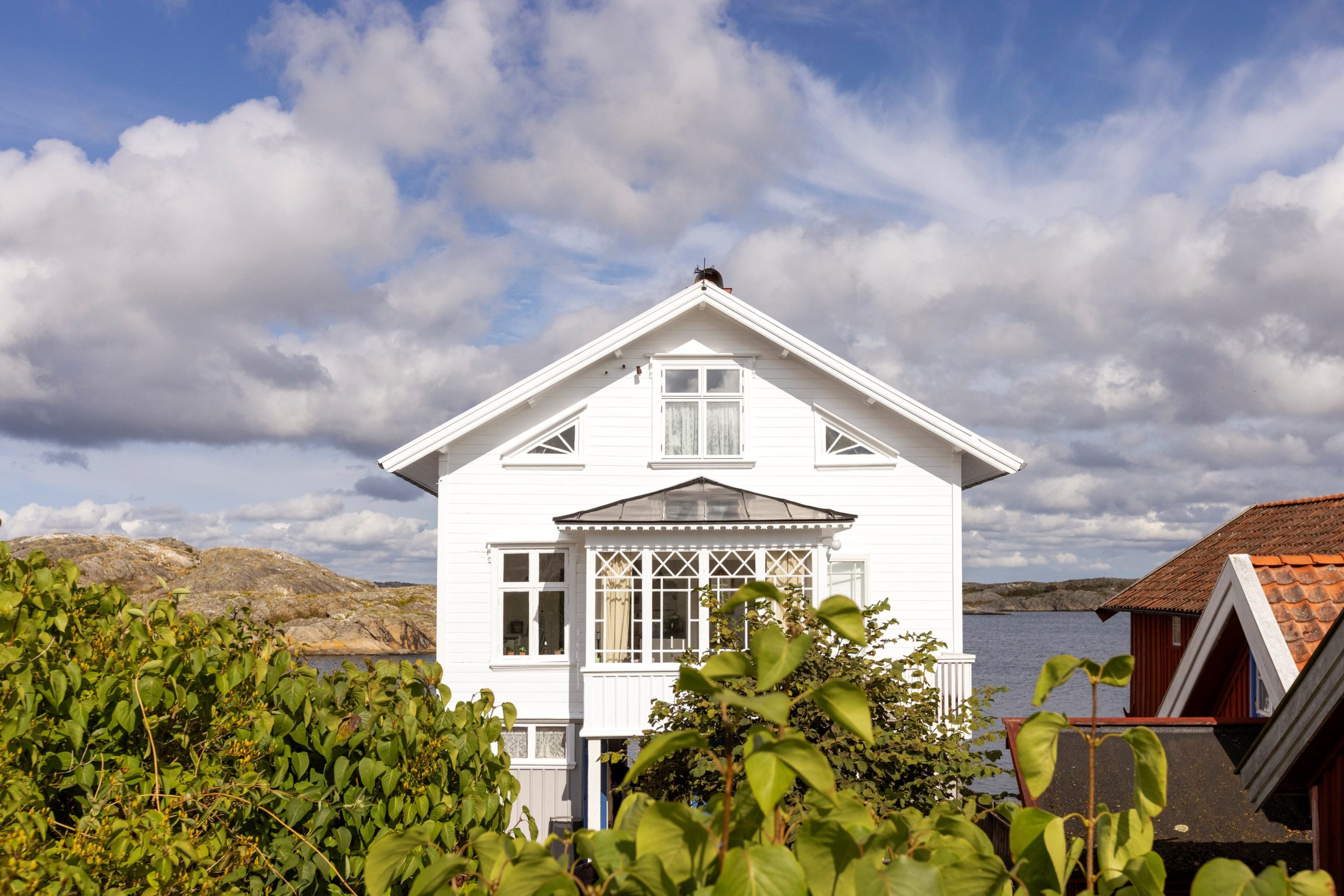 Retreat to a Swedish island cottage with its own jetty