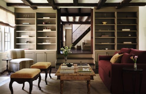 Move upstate to this restored homestead in Pound Ridge