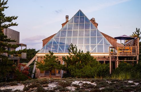 The Pyramid House on Fire Island is for sale